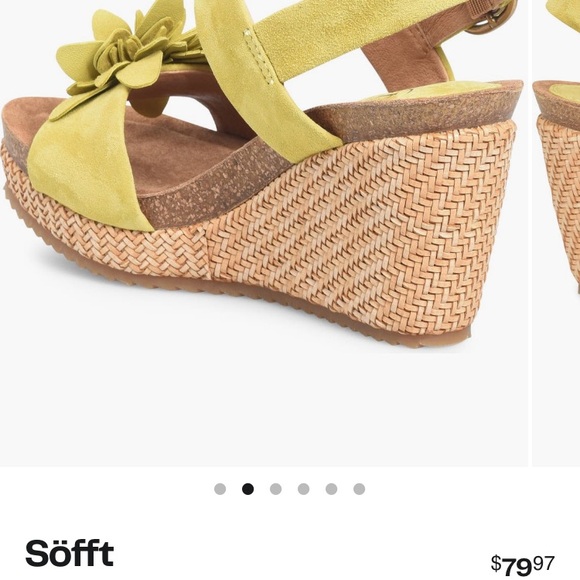 Sofft Cali Wedge in Citron - Picture 10 of 11